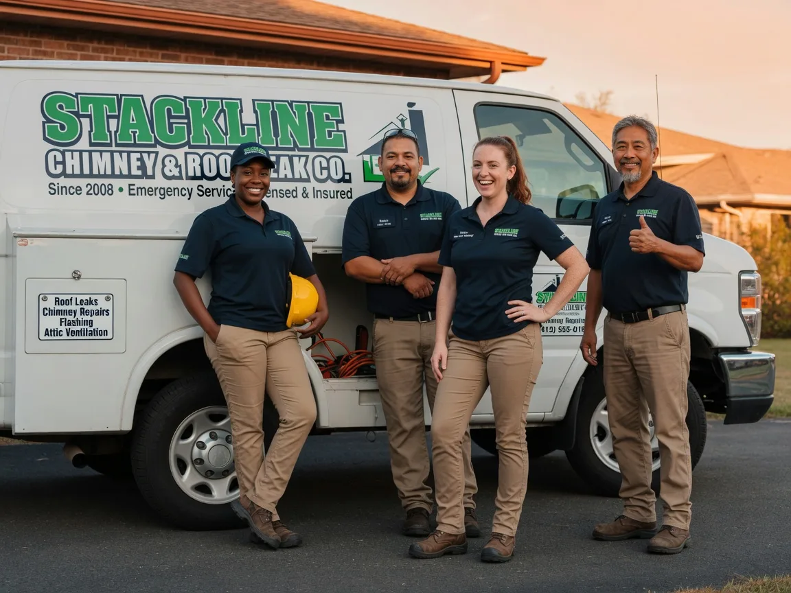 Chimney flashing repair company in Midway, AR